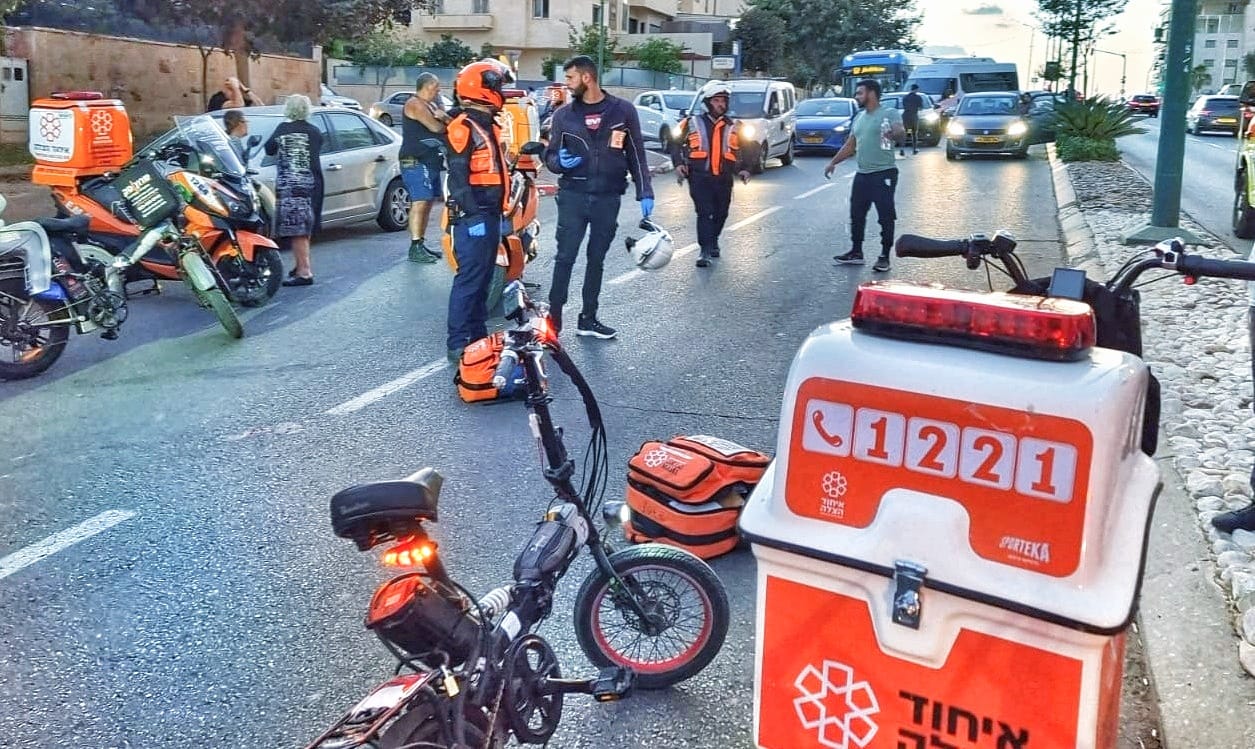 An accident in Netanya Illustration 1 1