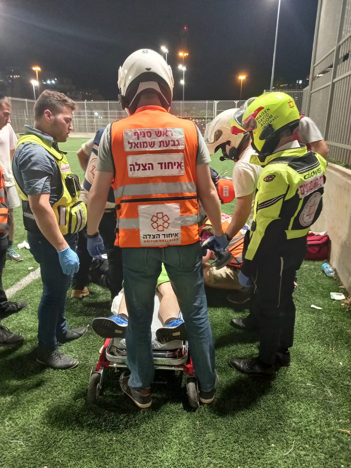 Asher Tzvi at the soccer field 1