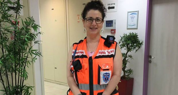 Melanie Berkowitz. Photo courtesy of Melanie Berkowitz with permission from United Hatzalah