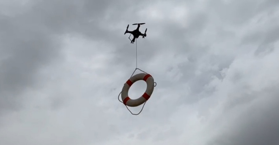 New UH aquatic rescue drone Credit UH 1