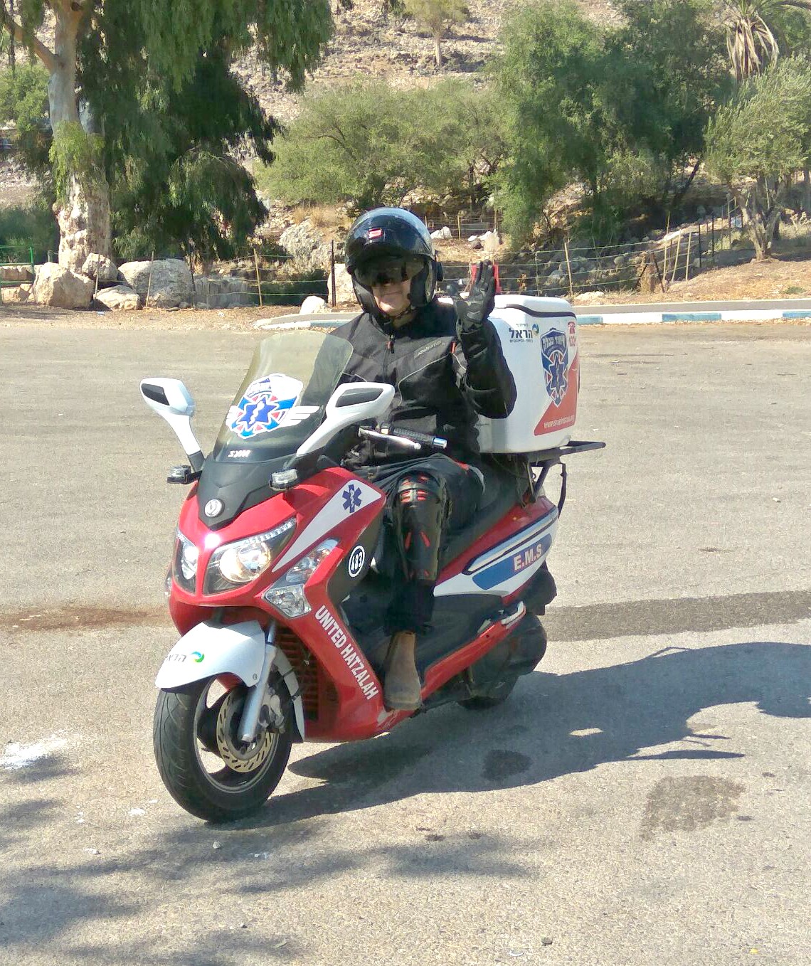 Ohad with ambucycle 483 1