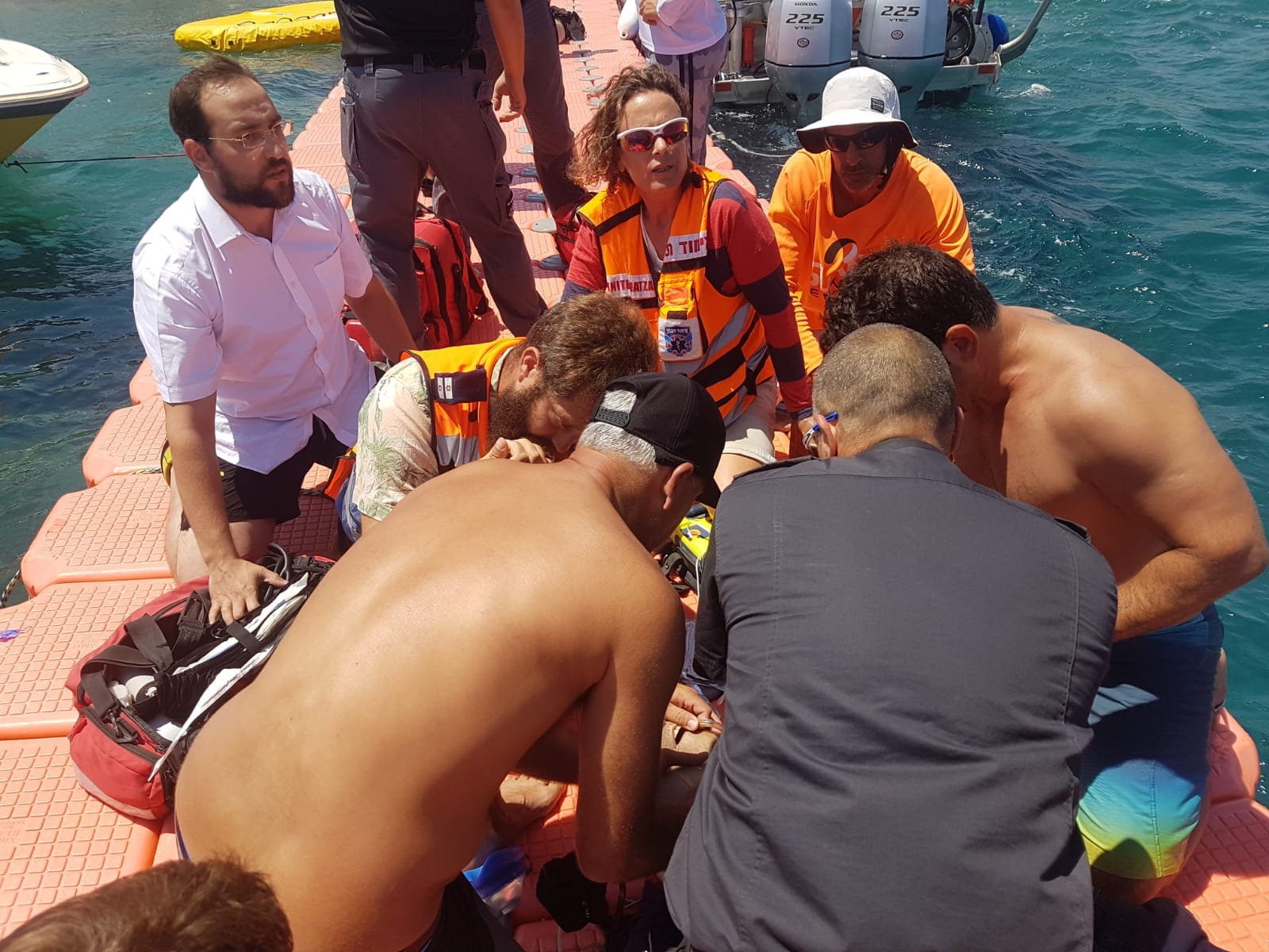 Sophie successful CPR in Eilat 2