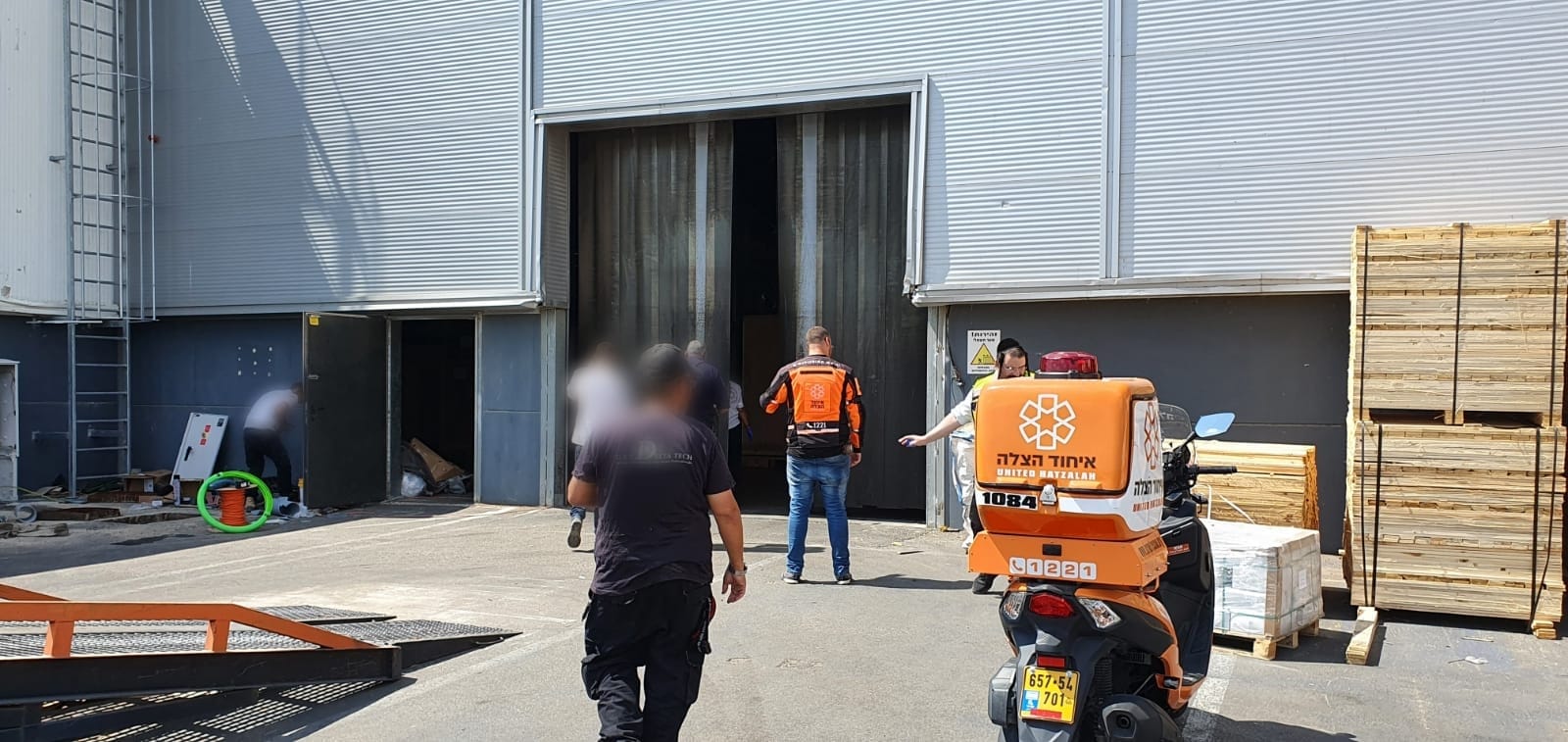 The Scene of the incident in Kibbutz Gat 1