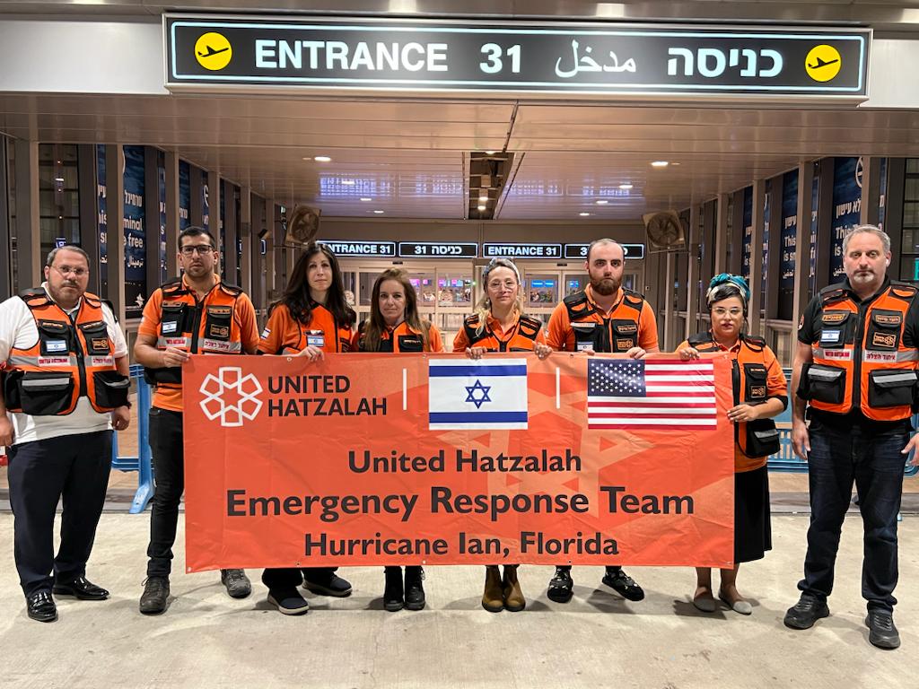 United Hatzalah mission to Florida in response to Hurricane Ian