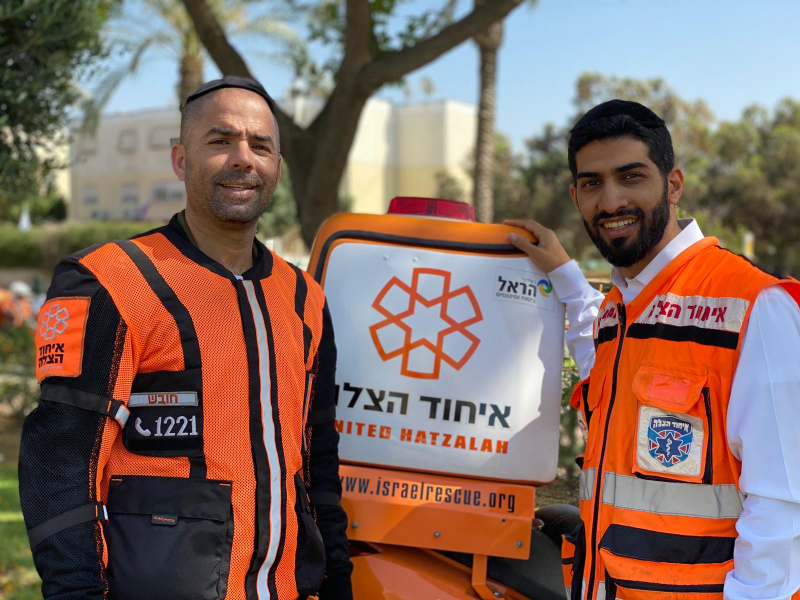 Yaakov Bar Yochal Left Meir Hajbi Right