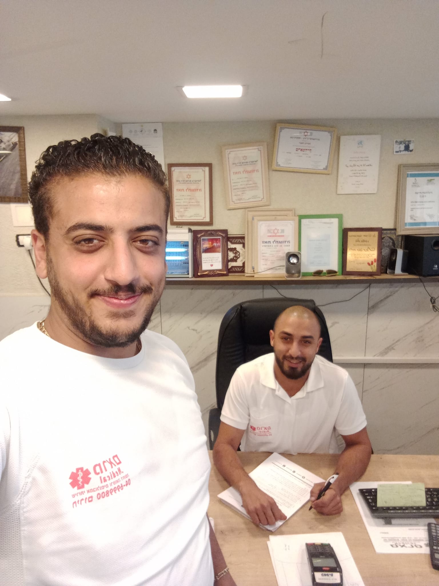 Yazid left Khaled seated 1