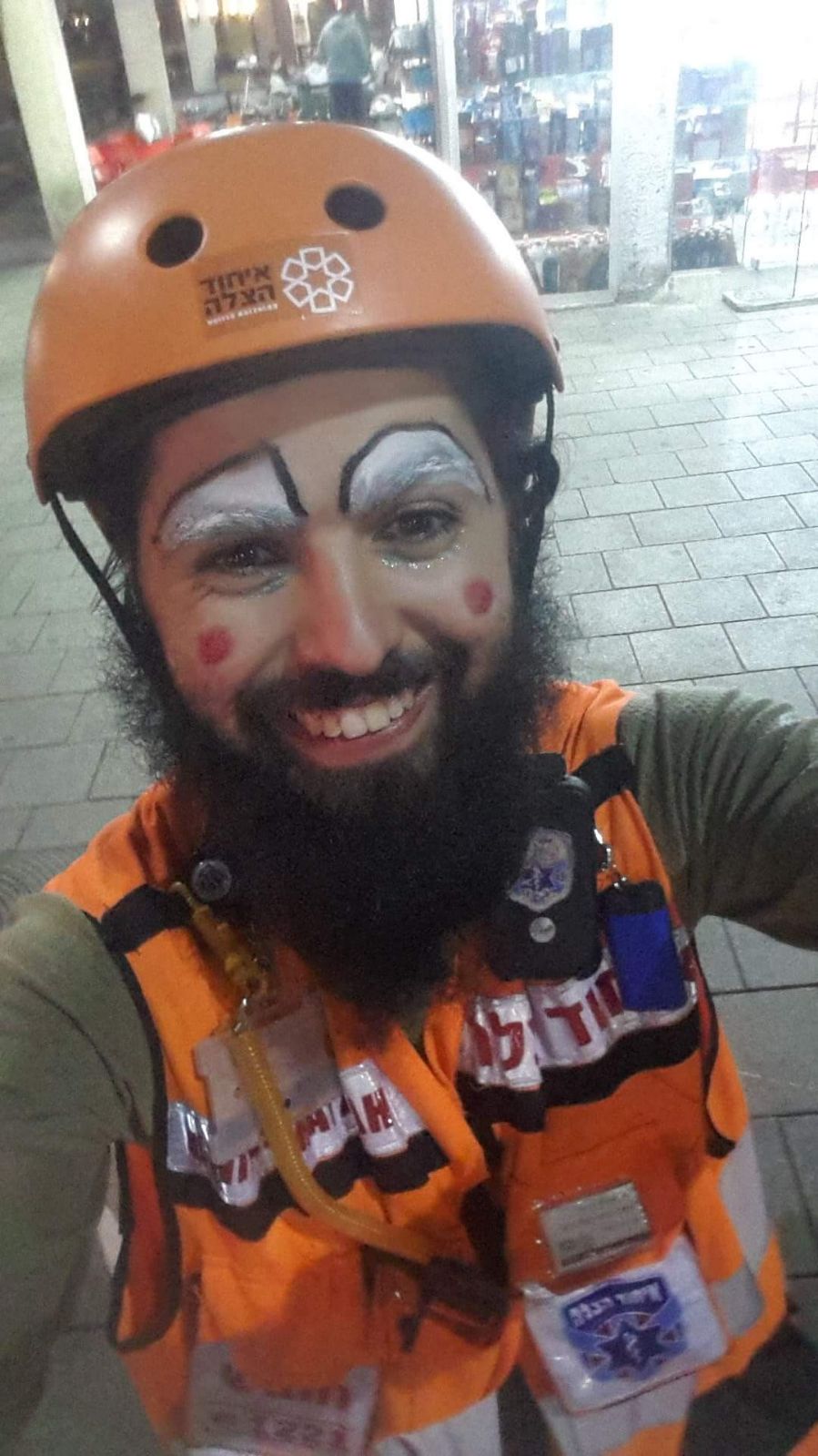 Yishai David Turgeman after the accident 1