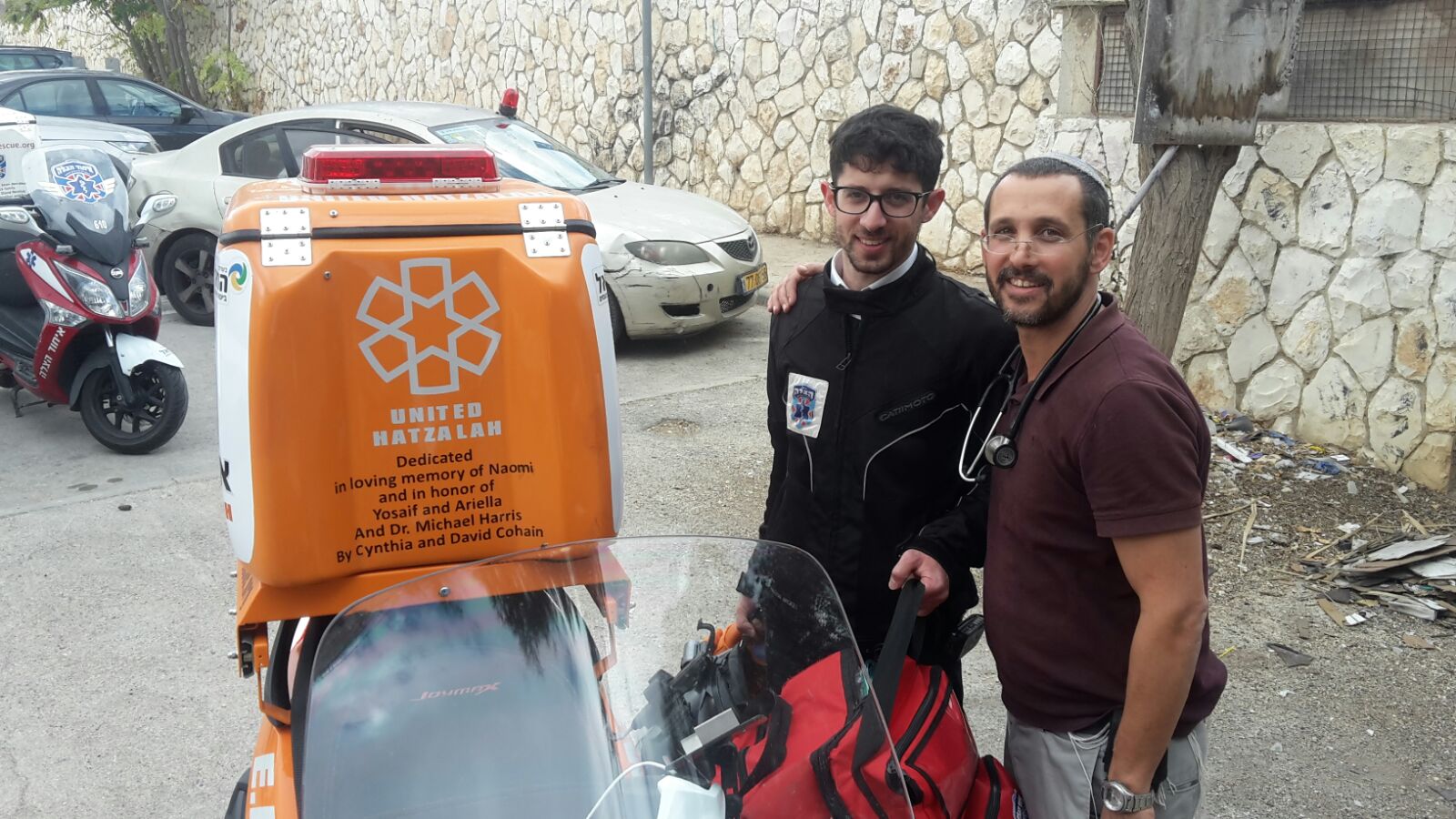 Yossi Dvir and Dr. Yishai Ben Uri 1