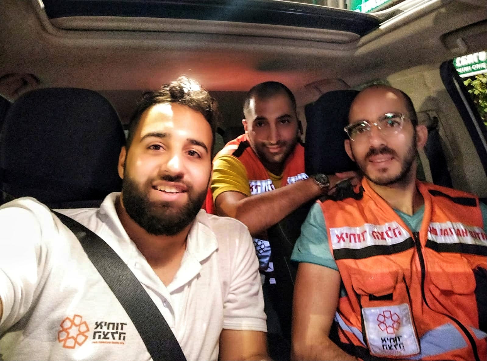 from right to left Yisrael Jibli Ori Nissim Mordechai Ben Ami