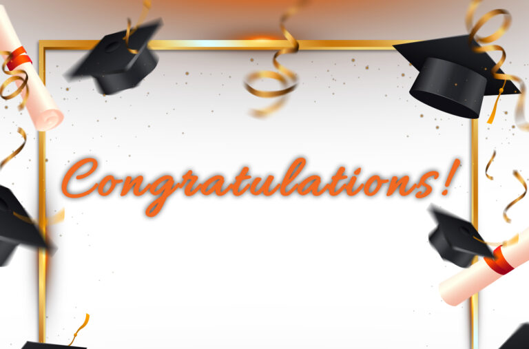 Congratulations - English