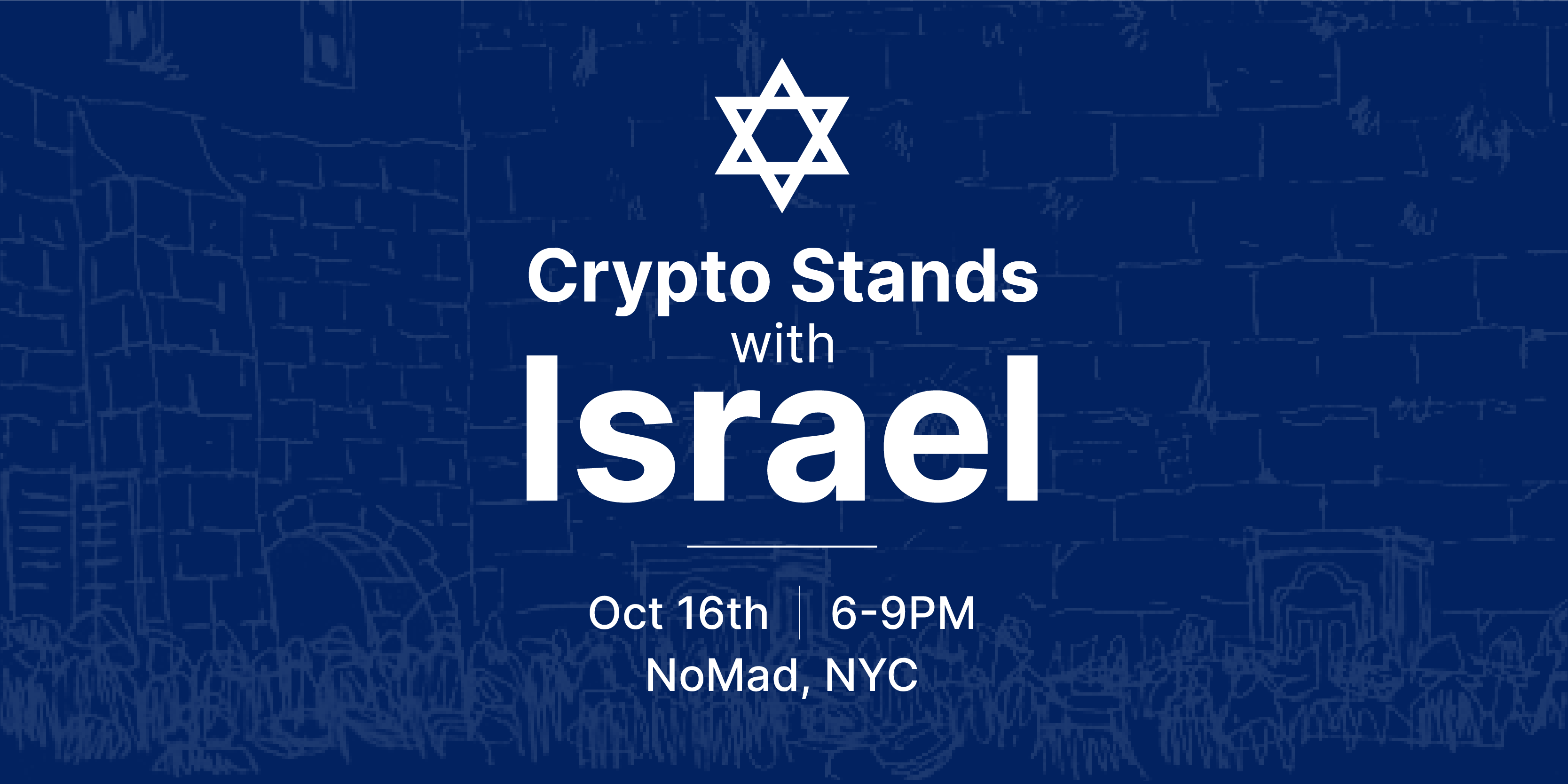 Crypto Stands with Israel
