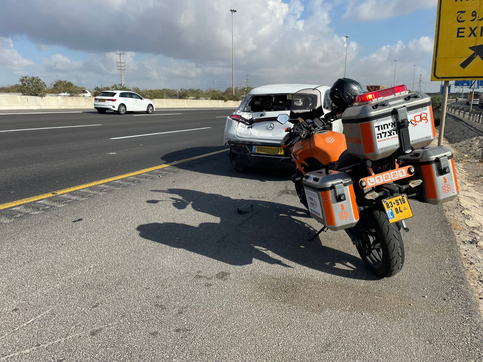 פרוייקט גיוס עבור אופנוע להצלת חיים