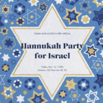 1573911690Hannukah Party for Israel