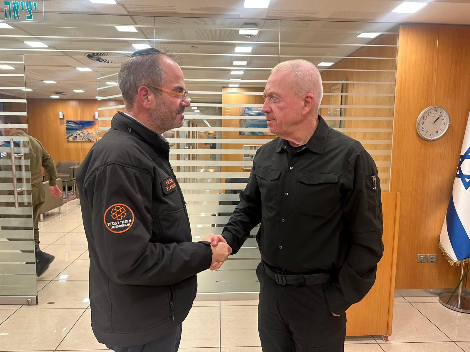 Minister Gallant meeting with Eli Beer late Wendesday night