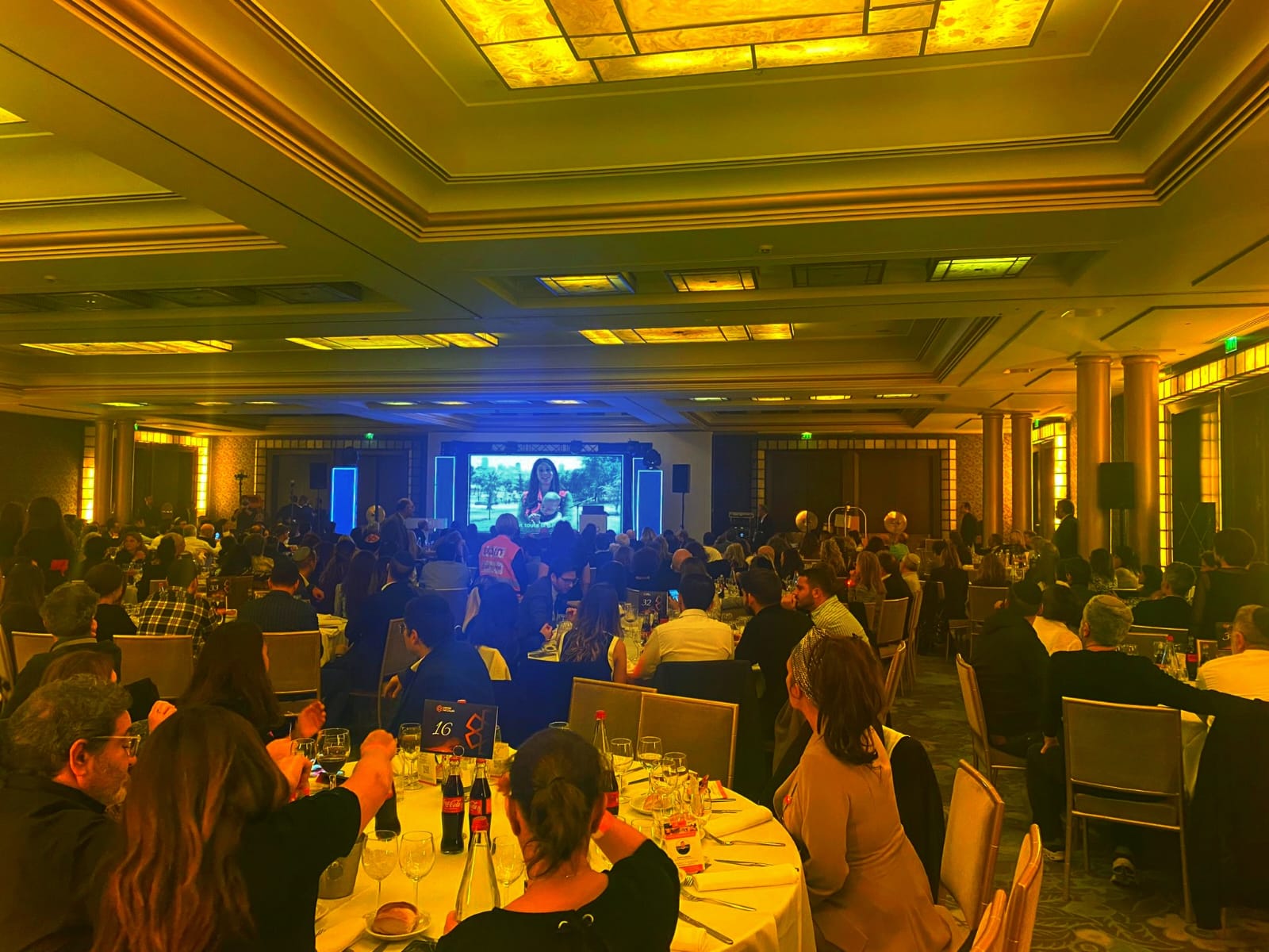 The dinner yesterday in Paris