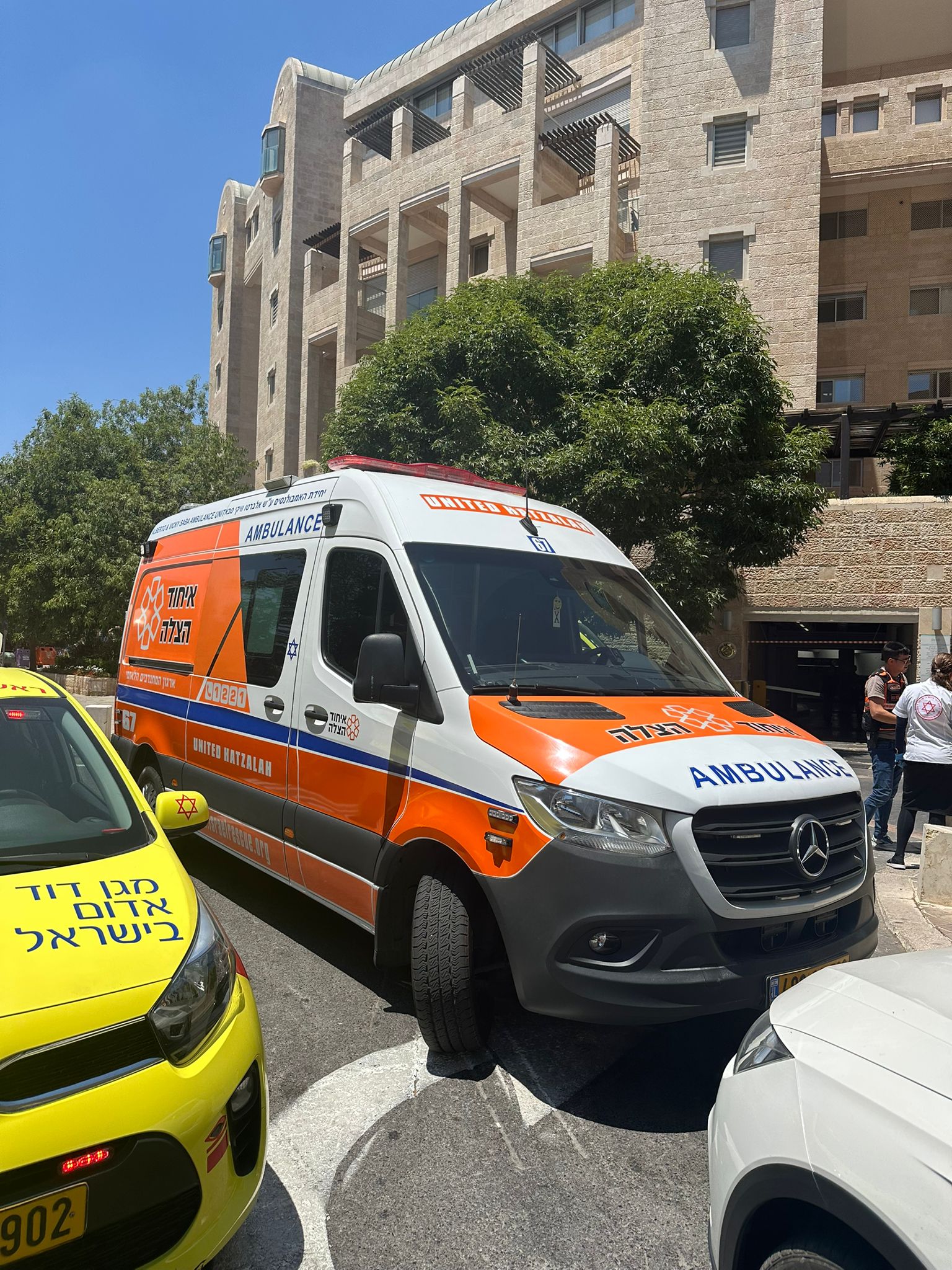 From the incident in central Jerusalem 1